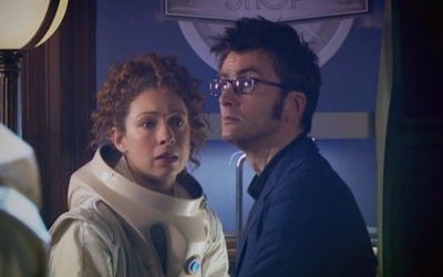 The Tenth Doctor and River Song