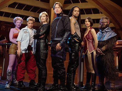 The cast of Andromeda