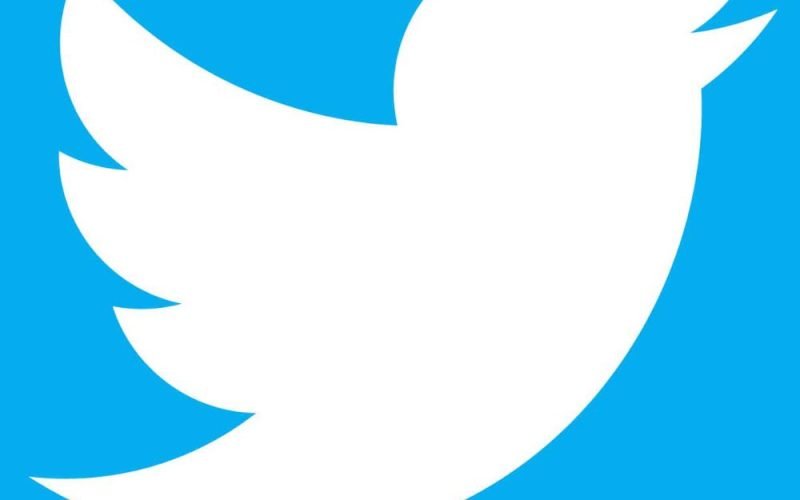Twitter logo square shaped