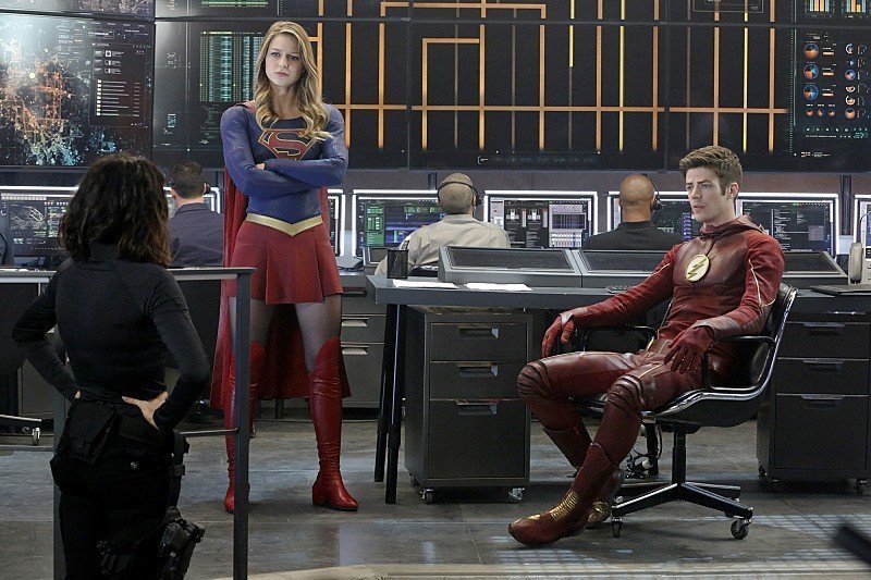 supergirl and the flash