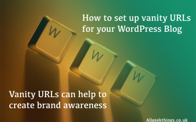 How to set up custom vanity URLs on WordPress